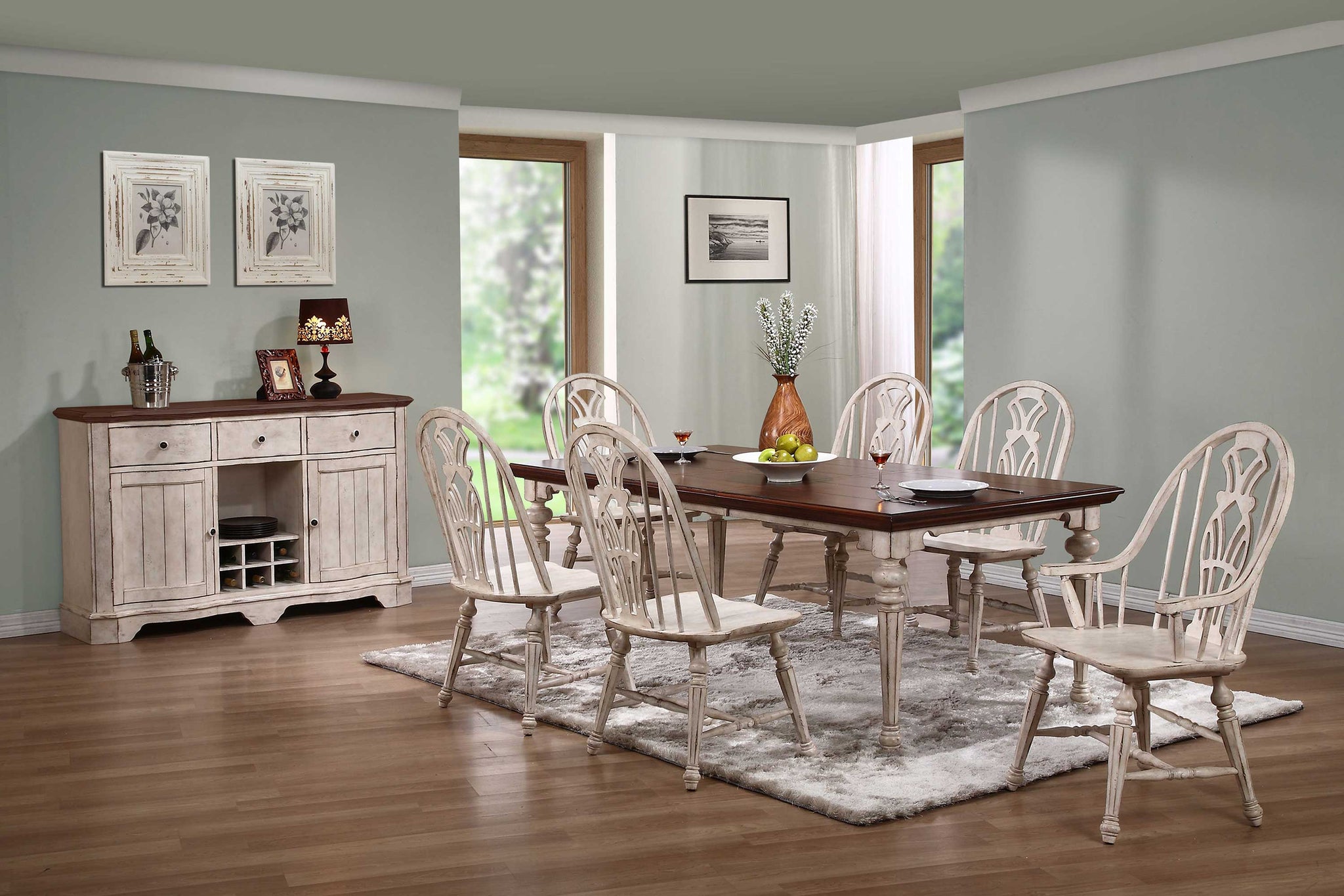 Vintage Estates 7 Piece Dining