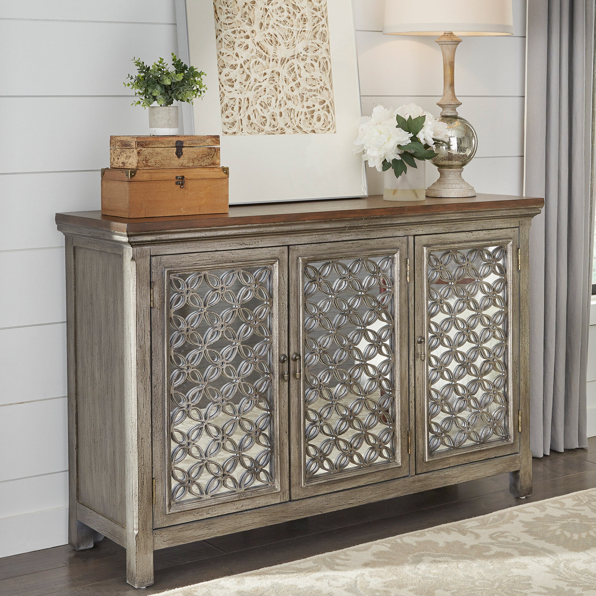 Liberty Furniture 2012-AC5636 3 Door Accent Cabinet