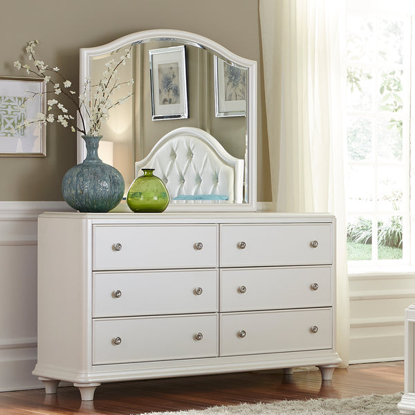 Liberty Furniture 710-YBR-DM Dresser & Mirror