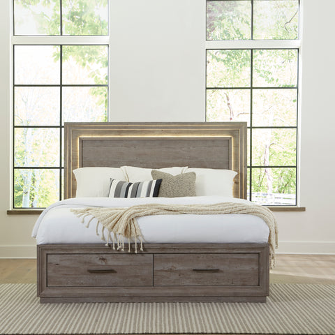 Liberty Furniture 272-BR-QSB Queen Storage Bed