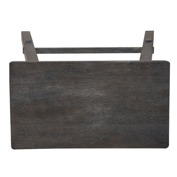 Liberty Furniture 38-B1830-S 30 Inch Sawhorse Stool- Slate