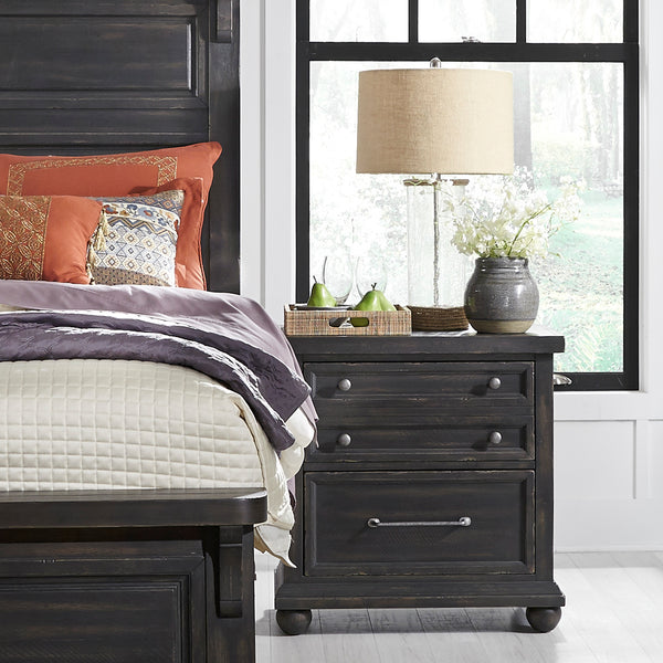 Liberty Furniture 879-BR61 Night Stand w/ Charging Station