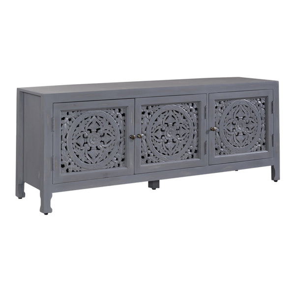 Liberty Furniture 2077-AC6526 65 Inch 3 Door Accent TV Stand
