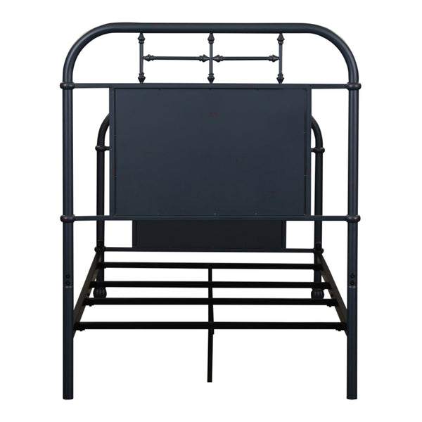 Liberty Furniture 179-BR11HFR-N Twin Metal Bed - Navy