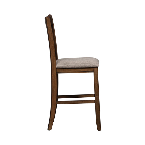 Liberty Furniture 227-B920124 24 Inch Lattice Back Counter Chair