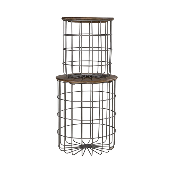 Liberty Furniture 2129-AC1000 Nesting Caged Accent Tables