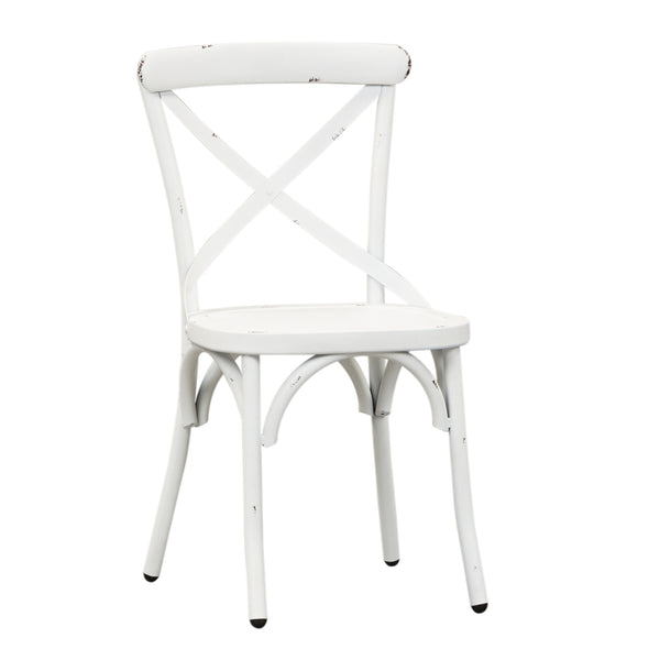 Liberty Furniture 179-C3005-AW X Back Side Chair - Antique White