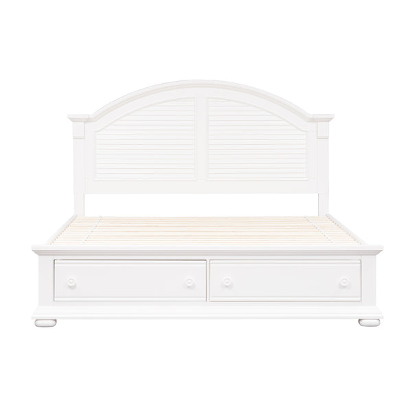 Liberty Furniture 607-BR-KSBDM King Storage Bed, Dresser & Mirror