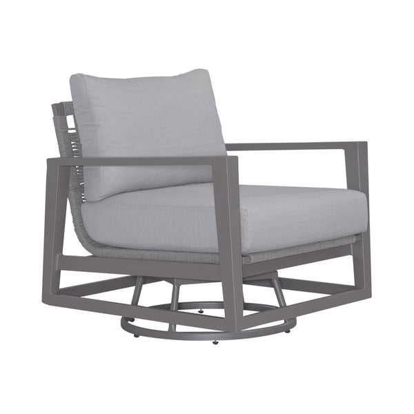 Liberty Furniture 3001-OAC54-GT Swivel Club Chair - Granite
