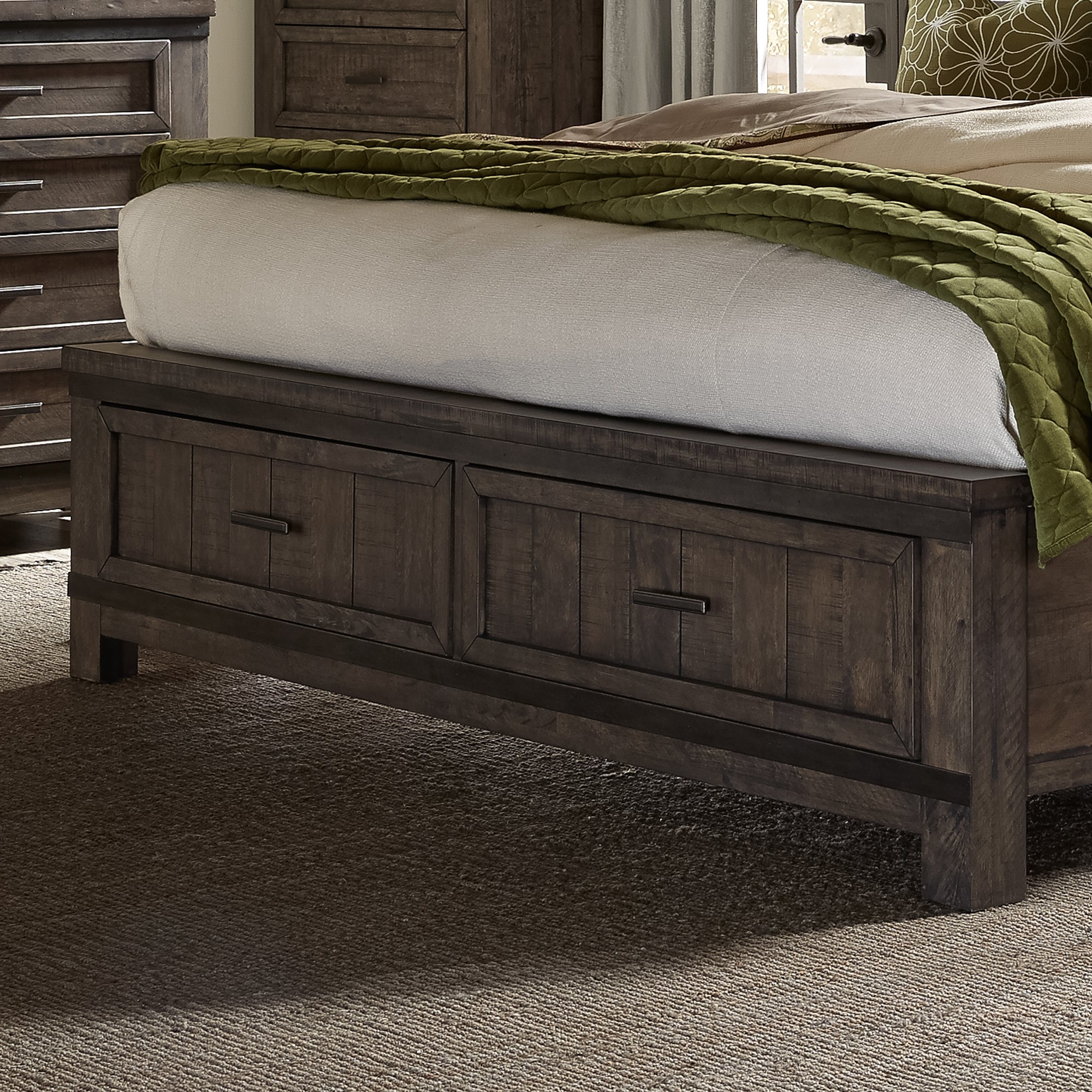 Liberty Furniture 759-BR-QSB Queen Storage Bed