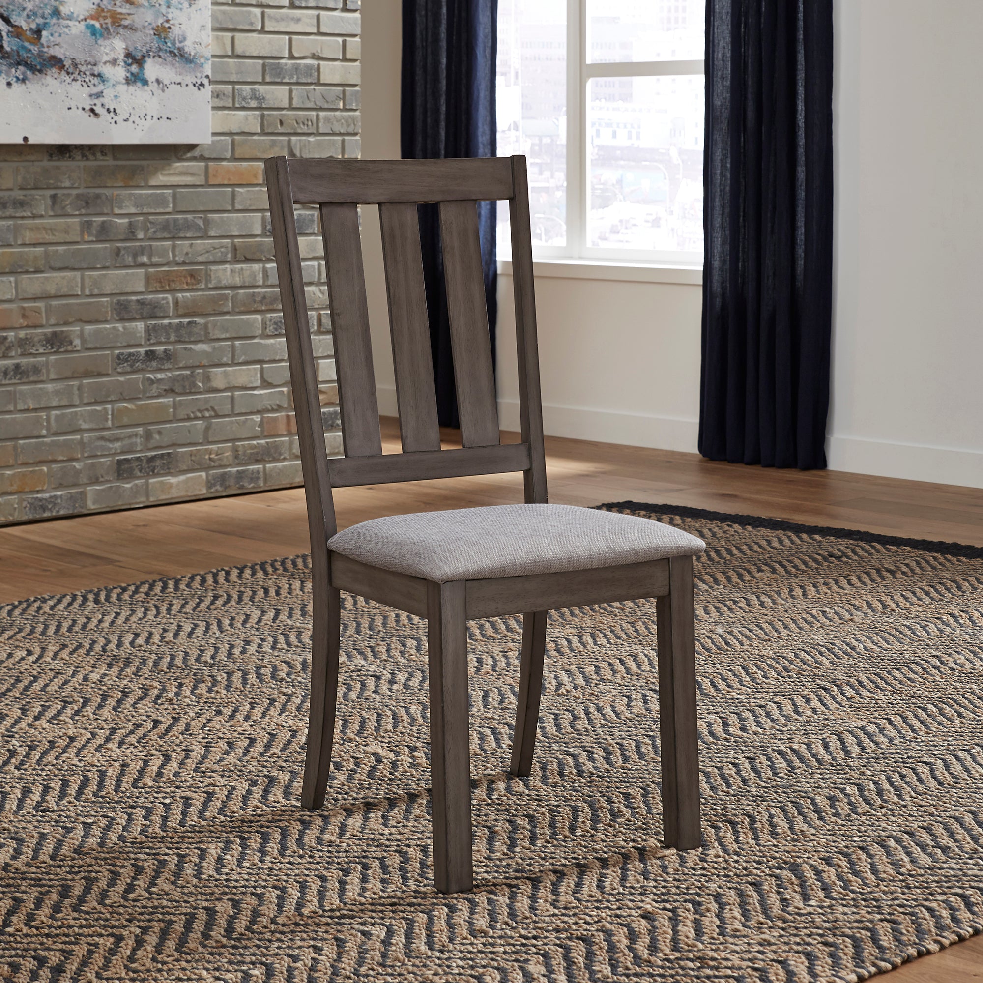 Liberty Furniture 686-C1501S Slat Back Side Chair (RTA)