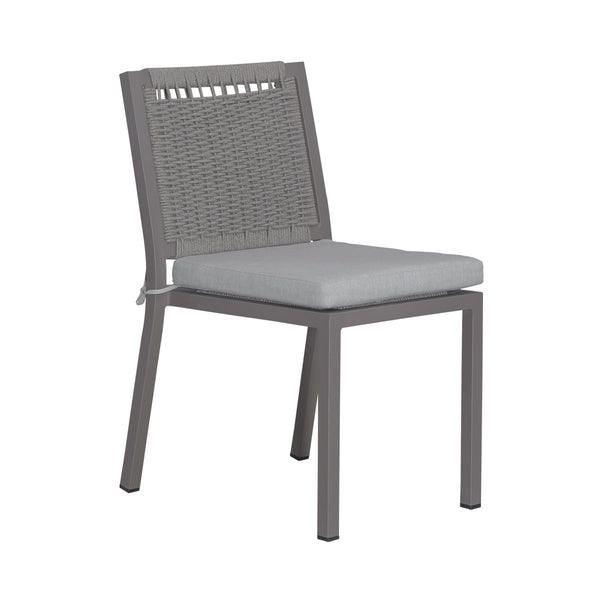 Liberty Furniture 3001-OSC9101-GT Outdoor Panel Back Side Chair - Granite