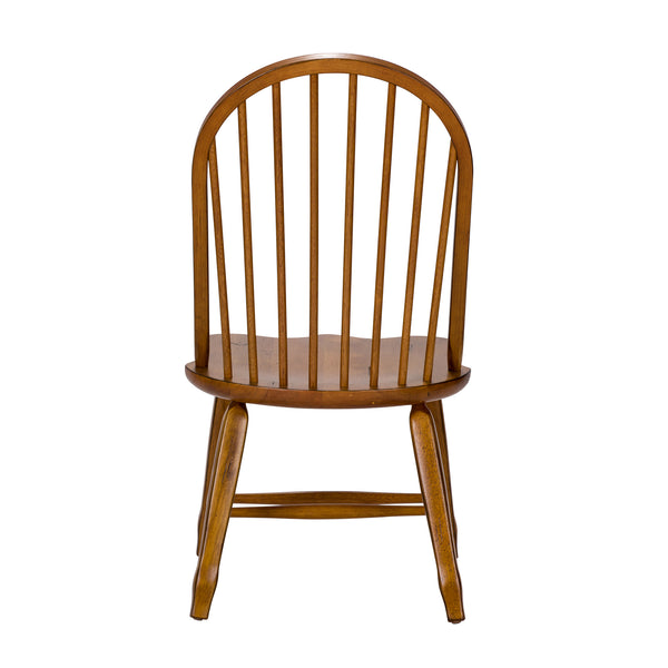 Liberty Furniture 17-C2050 Bow Back Side Chair -  Oak