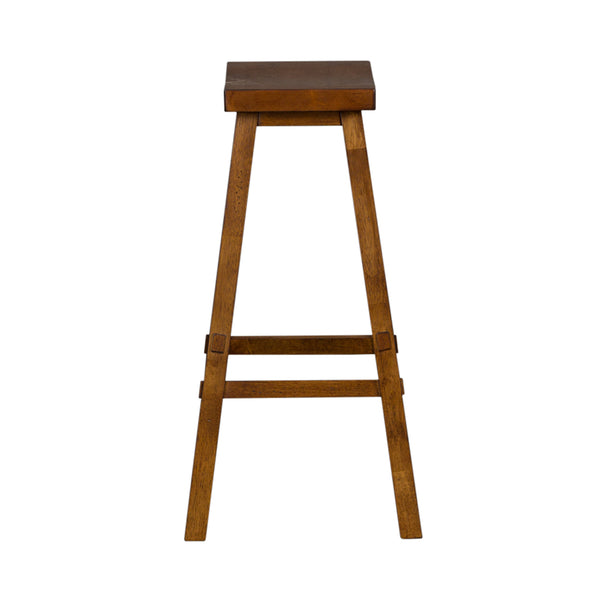 Liberty Furniture 38-B1830 30 Inch Sawhorse Stool - Tobacco (RTA)