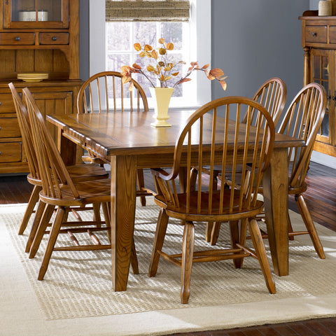 Liberty Furniture 17-T4408 Rectangular Leg Table - Oak