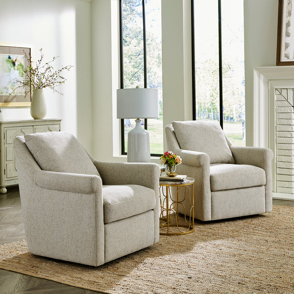 Liberty Furniture 714-ACH15-LGY Upholstered Accent Chair - Pebble