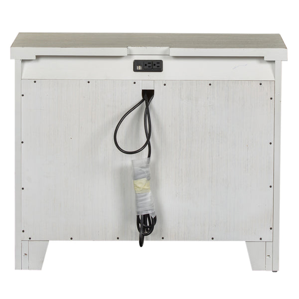 Liberty Furniture 406W-BR62 3 Drawer Accent Night Stand