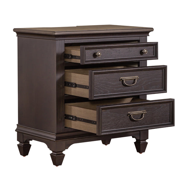 Liberty Furniture 417B-BR61 Night Stand w/ Charging Station