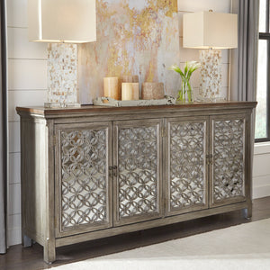 Liberty Furniture 2012-AC7236 4 Door Accent Cabinet