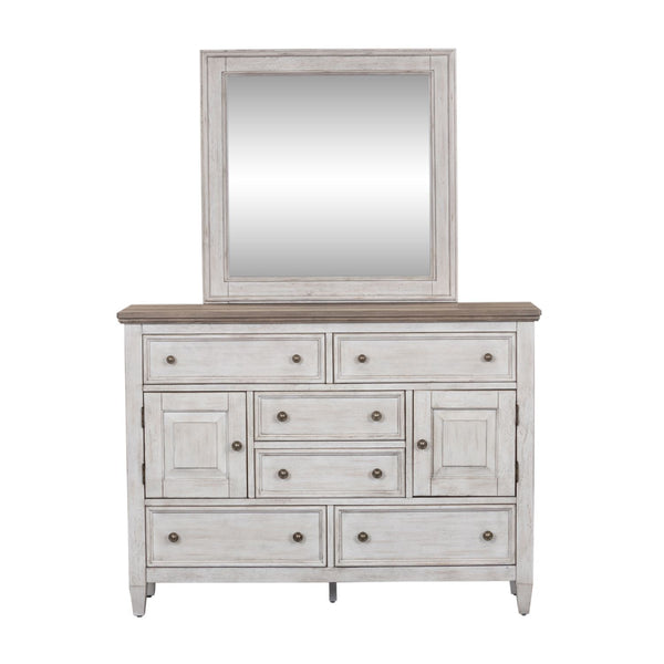 Liberty Furniture 824-BR-DM Dresser & Mirror