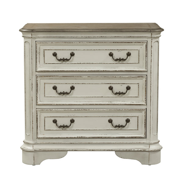 Liberty Furniture 244-BR64 3 Drawer Bedside Chest w/ Charging Station