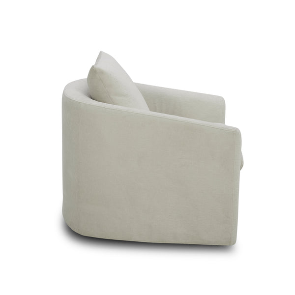 Liberty Furniture 712-ACH15-T Uph Swivel Accent Chair - Ivory