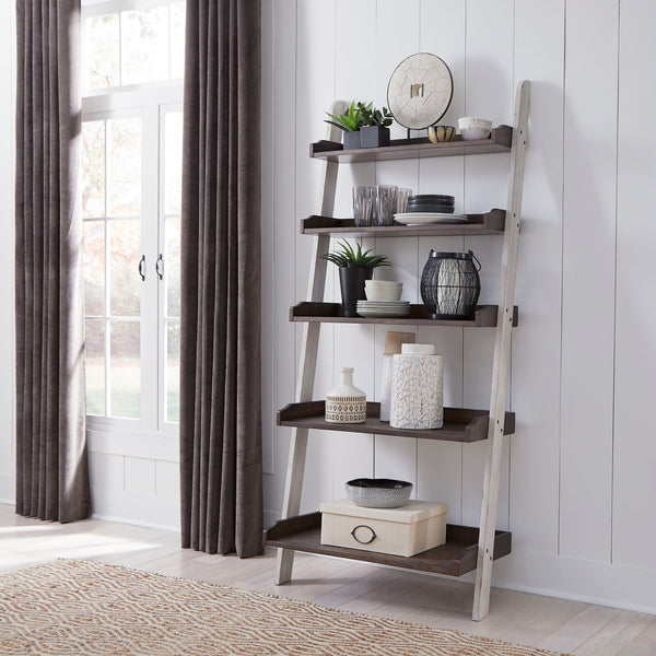 Liberty Furniture 139WH-BK202 Leaning Bookcase