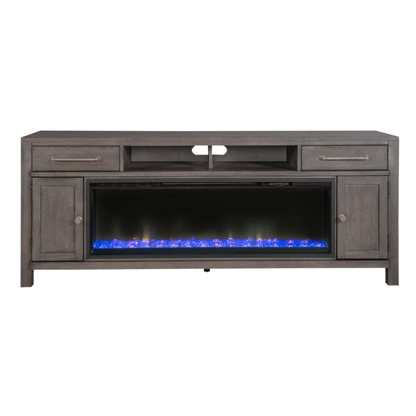 Liberty Furniture FIRE-406-TV78F 78 Inch Fireplace TV Console