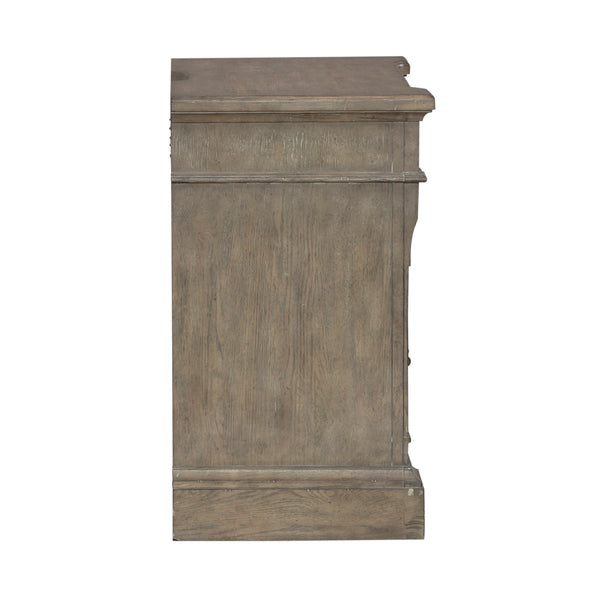 Liberty Furniture 711-BR61 3 Drawer Nightstand w/ Charging Station