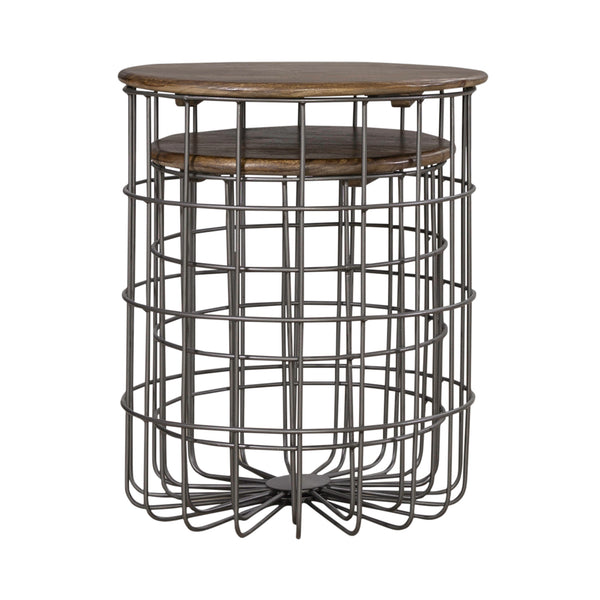 Liberty Furniture 2129-AC1000 Nesting Caged Accent Tables