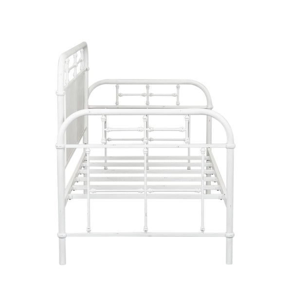 Liberty Furniture 179-BR11TB-AW Twin Metal Day Bed - Antique White