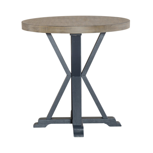 Liberty Furniture 171NY-OT1022 Round End Table- Navy