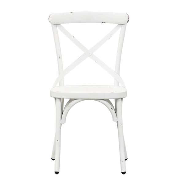 Liberty Furniture 179-C3005-AW X Back Side Chair - Antique White