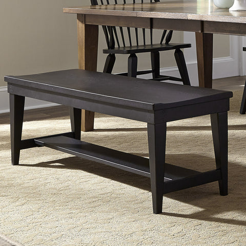 Liberty Furniture 482-C9000B Bench - Black (RTA)