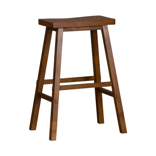 Liberty Furniture 38-B1830 30 Inch Sawhorse Stool - Tobacco (RTA)