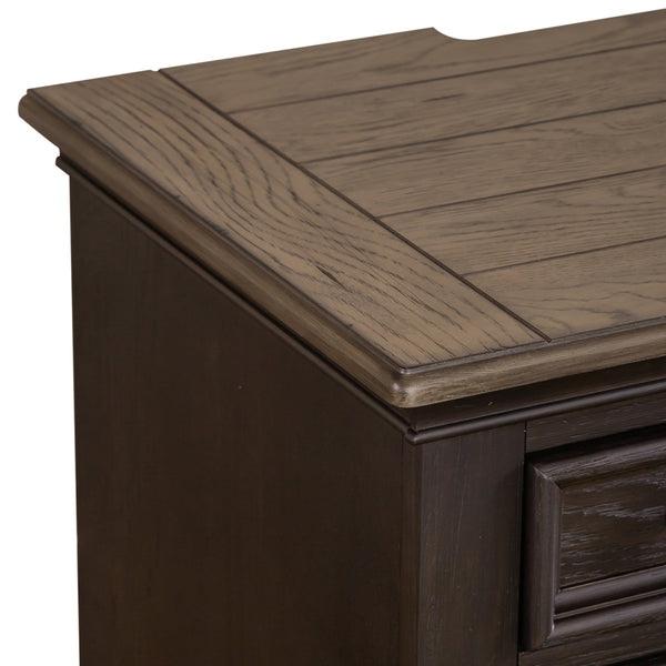 Liberty Furniture 417B-BR61 Night Stand w/ Charging Station