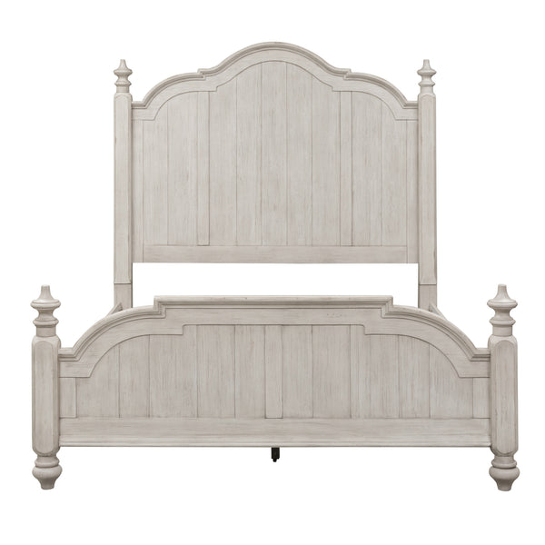 Liberty Furniture 652-BR-KPSDM King Poster Bed, Dresser & Mirror