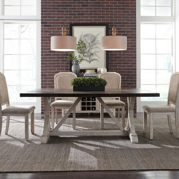 Liberty Furniture 619-T3878 Trestle Table