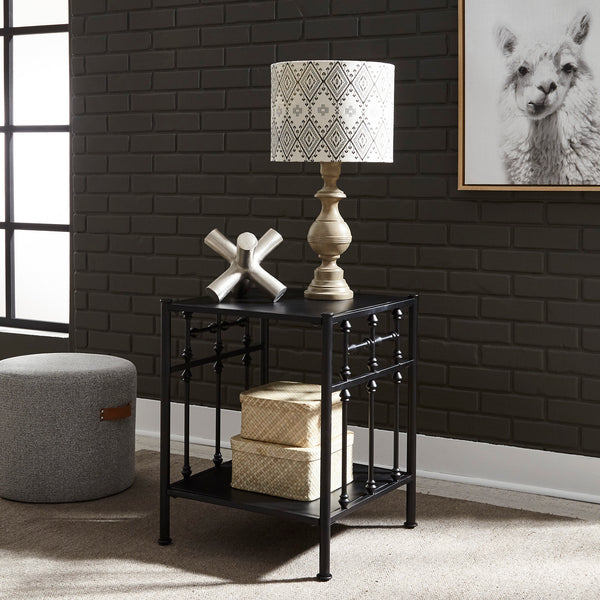 Liberty Furniture 179-BR61-B Open Night Stand - Black