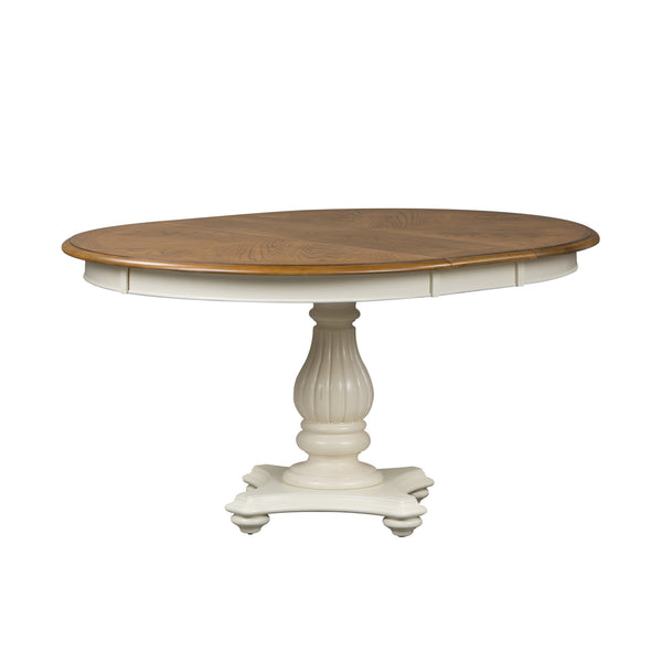 Liberty Furniture 334-CD-7PDS 7 Piece Pedestal Table Set