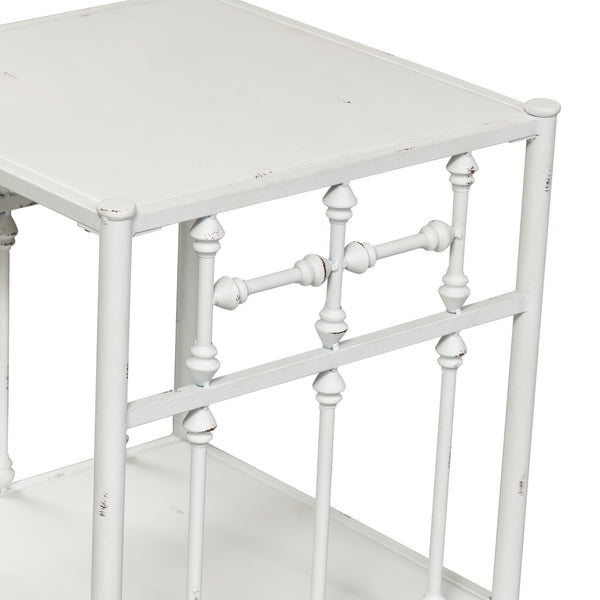 Liberty Furniture 179-BR61-AW Open Night Stand - Antique White