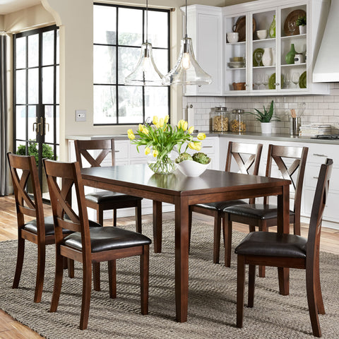 Liberty Furniture 164-CD-7RLS 7 Piece Rectangular Table Set