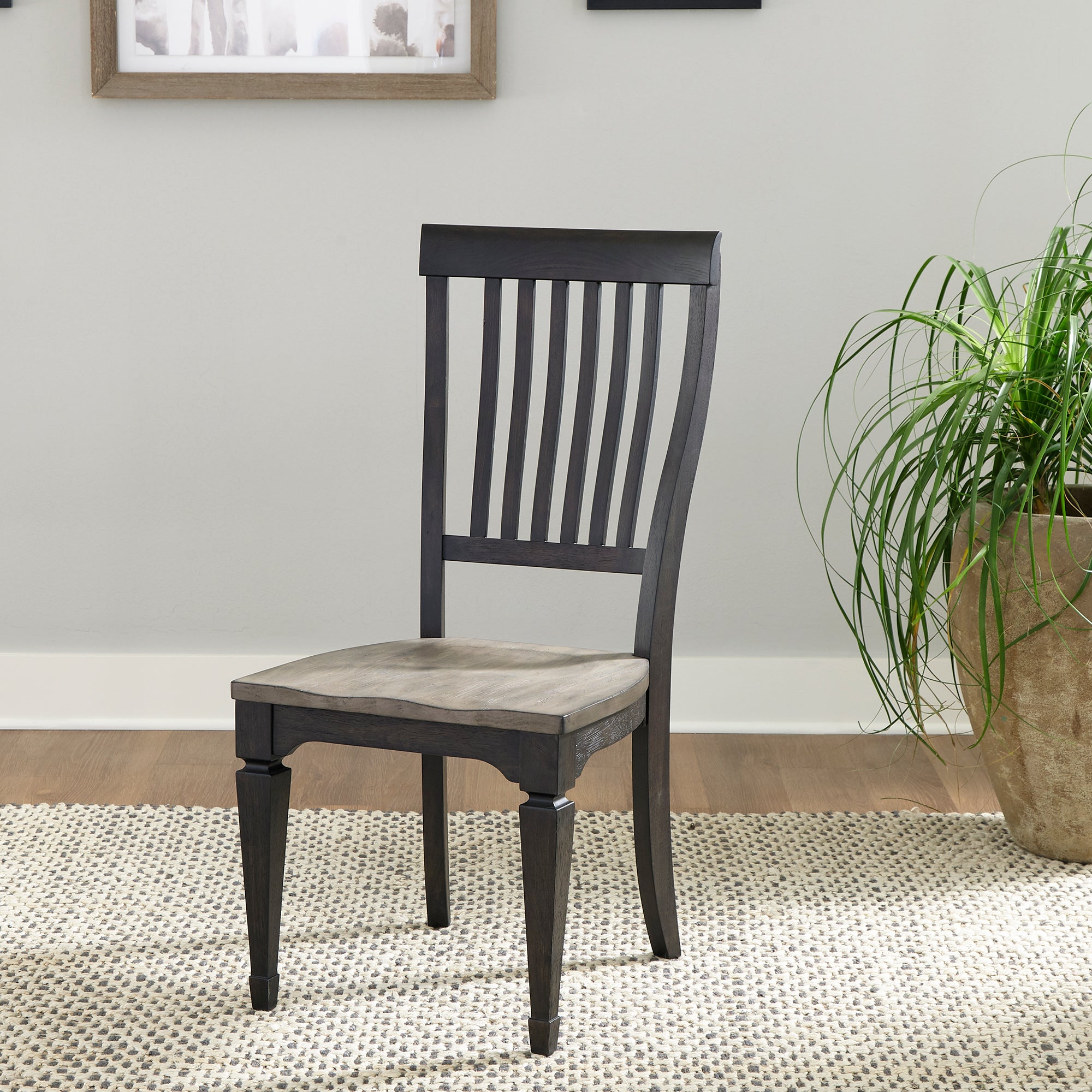 Liberty Furniture 417B-C1500S Slat Back Side Chair (RTA)
