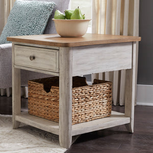 Liberty Furniture 652-OT1020 End Table with Basket