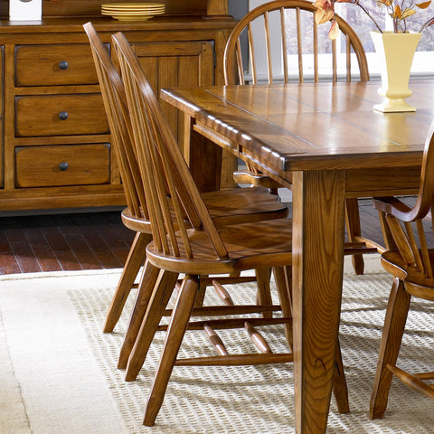 Liberty Furniture 17-C2050 Bow Back Side Chair -  Oak