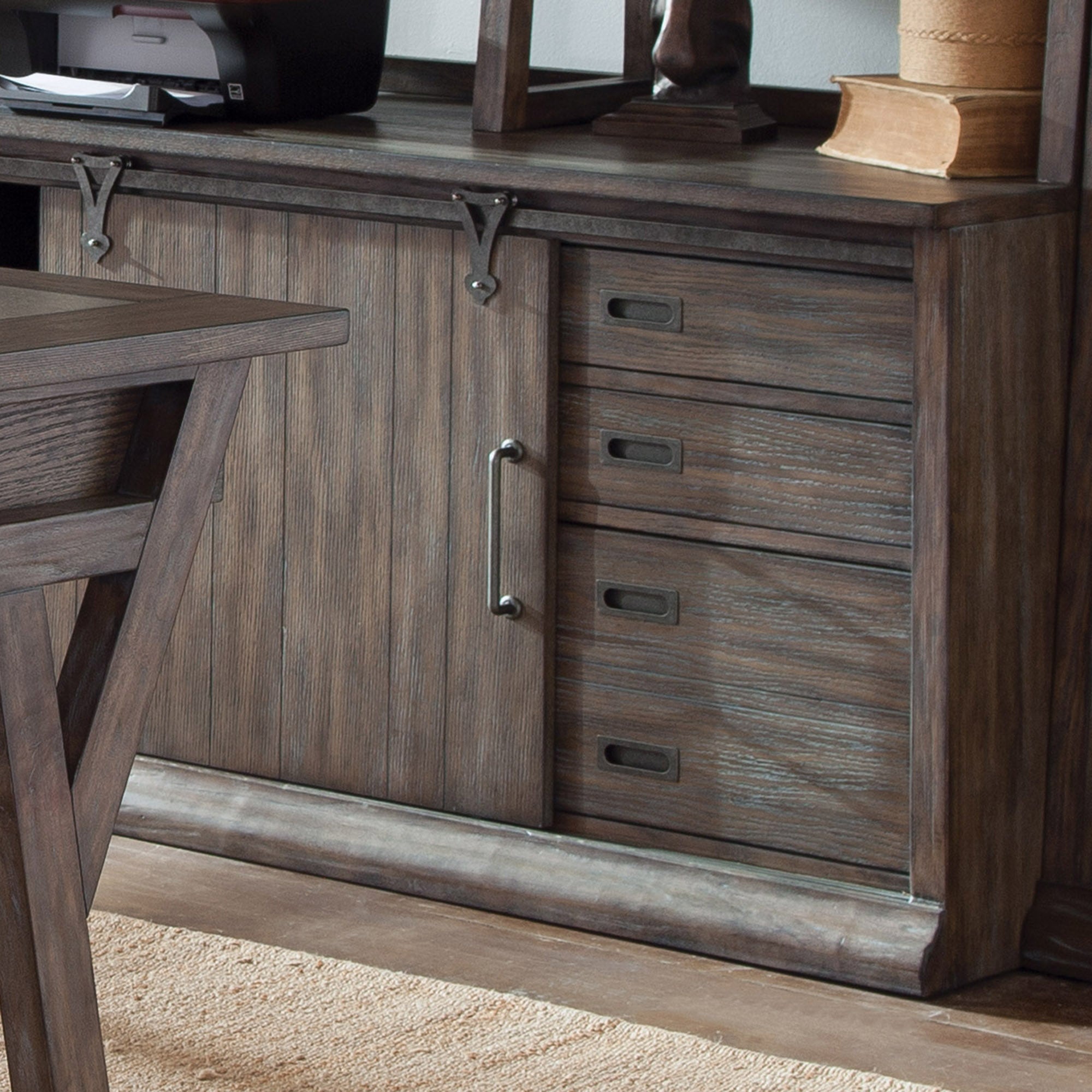 Liberty Furniture 466-HO120 Computer Credenza