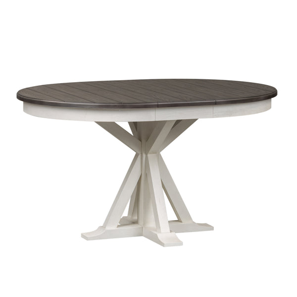 Liberty Furniture 417-DR-5PDS 5 Piece Pedestal Table Set