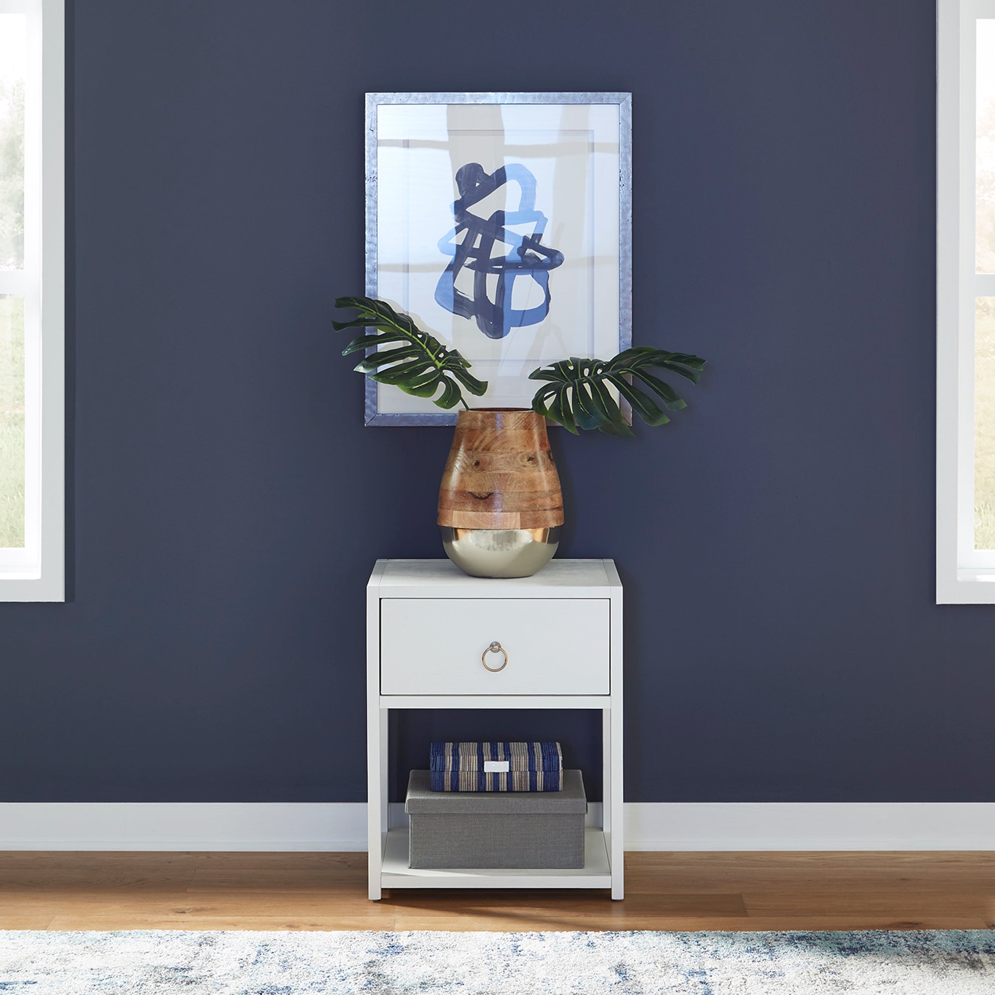 Liberty Furniture 2030WH-AT2126 1 Drawer 1 Shelf Accent Table
