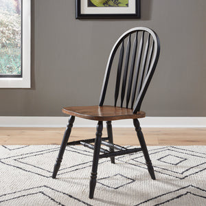 Liberty Furniture 186B-C1000S Windsor Side Chair- Black