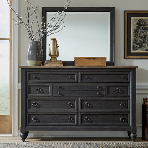Liberty Furniture 615-BR-ODM Opt Dresser & Mirror